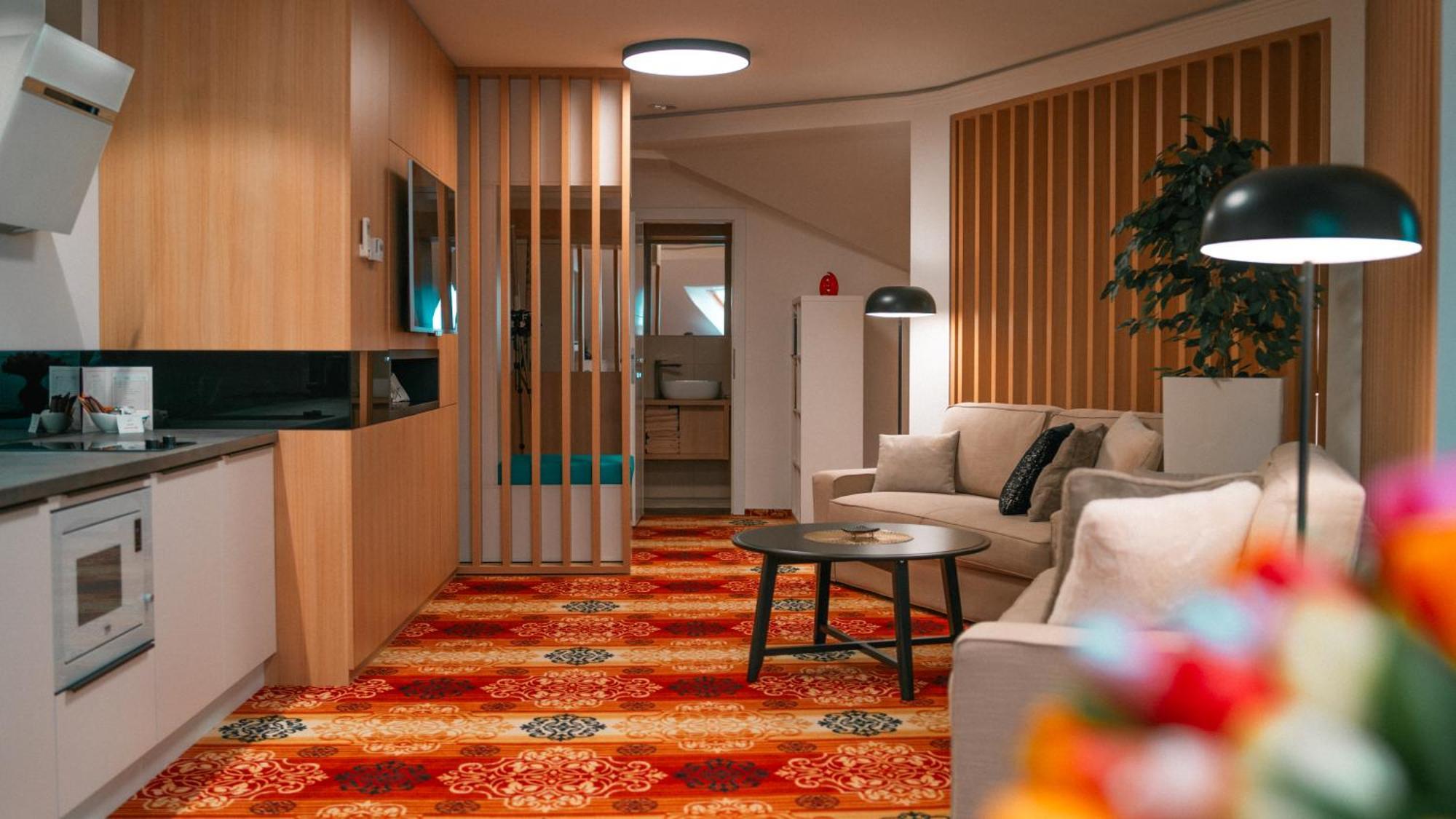 Apartman Richelieu Bardejov Exterior foto